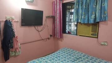 Living Room in 1 BHK Apartment at Highland Residency CHSL, Balkum Pada – for Sale