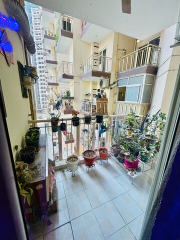 Balcony in 2.5 BHK Apartment at Anthem French Apartments, Bhangel – for Rent