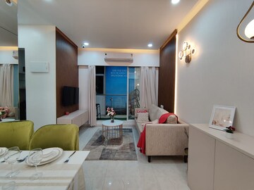 Living Room in 1 BHK Apartment at Ashar Arize, Kalwa – for Sale