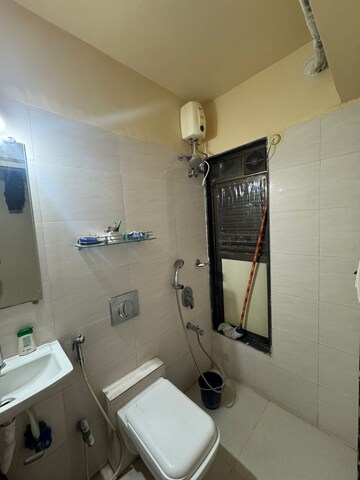 Bathroom in 2 BHK Apartment at Kanakia Spaces Sevens, Andheri East – for Rent