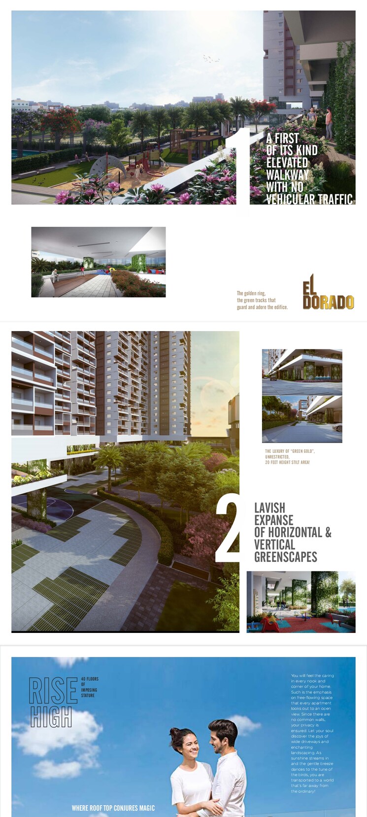 Master Bedroom, lansum-el-dorado 3 Bedroom 1860 Sq.Ft. Apartment In Narsingi Hyderabad 8380738