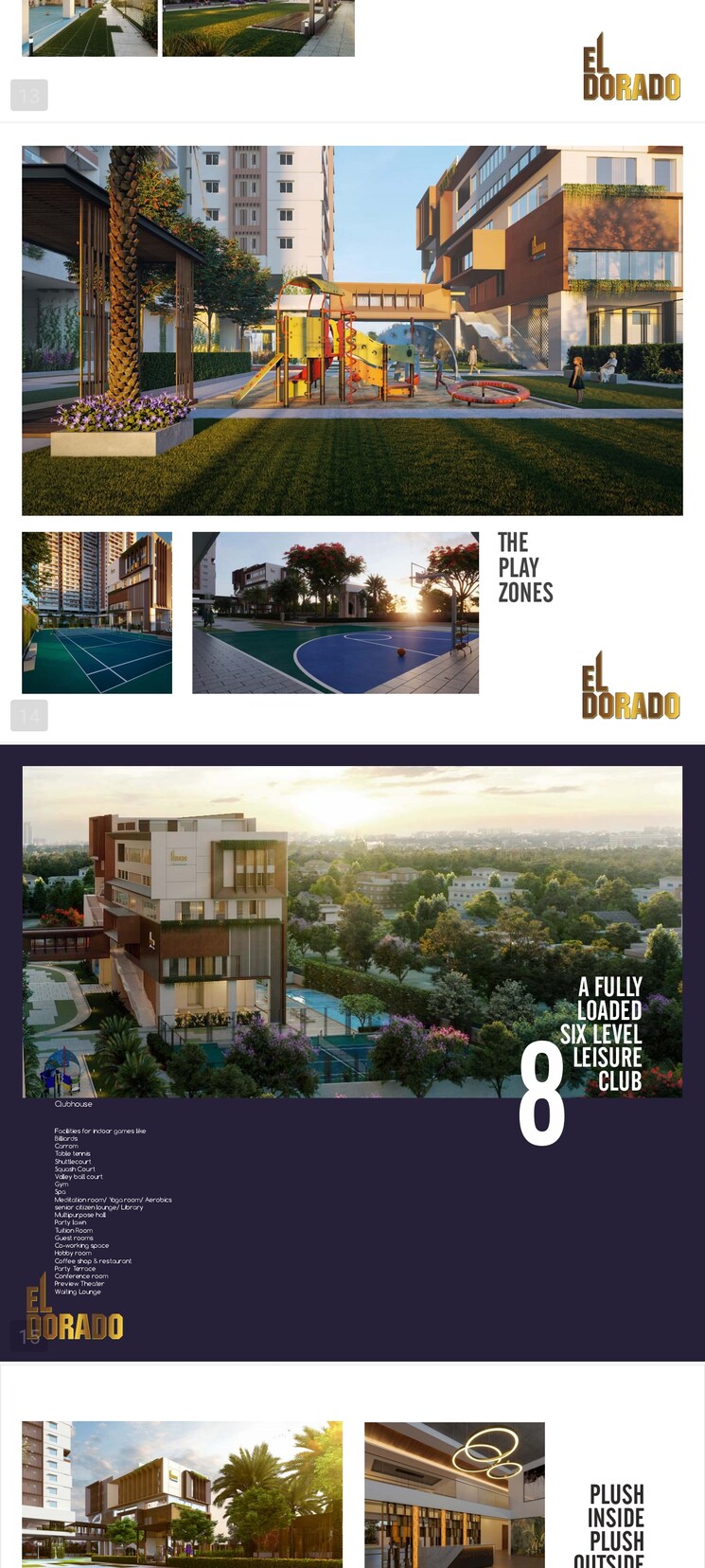 Master Bedroom, lansum-el-dorado 3 Bedroom 1860 Sq.Ft. Apartment In Narsingi Hyderabad 8380738