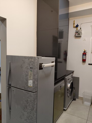 Kitchen in 2 BHK Apartment at Prestige Lakeside Habitat, Varthur – for Rent