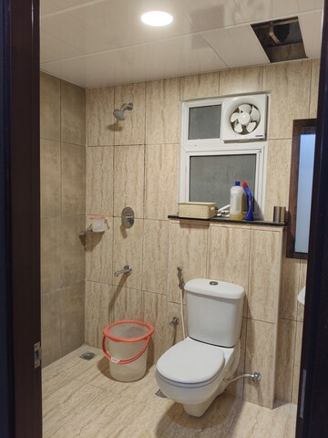 Bathroom in 2 BHK Apartment at Prestige Lakeside Habitat, Varthur – for Rent