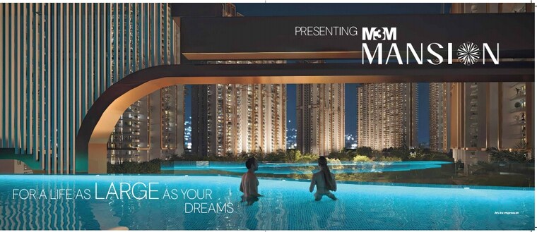 Swimming Pool, m3m-mansion 4 Bedroom 3230 Sq.Ft. Apartment In Sector 113 Gurgaon 8380744
