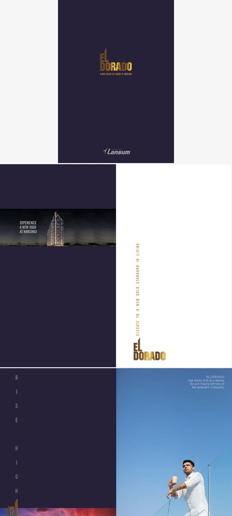 Master Bedroom, lansum-el-dorado 3 Bedroom 1860 Sq.Ft. Apartment In Narsingi Hyderabad 8380767