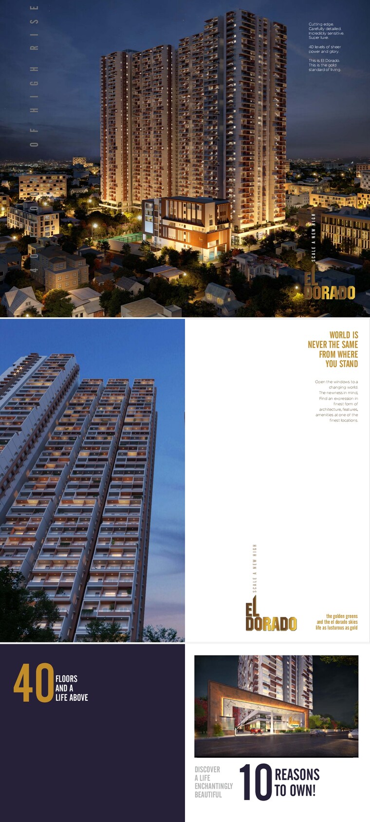 Master Bedroom, lansum-el-dorado 3 Bedroom 1860 Sq.Ft. Apartment In Narsingi Hyderabad 8380767