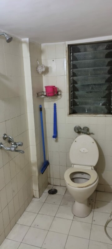 Bathroom in 1 BHK Apartment at Powai Vihar, Powai – for Rent