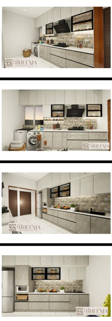 Kitchen in 3 BHK Apartment at Brigade Cornerstone Utopia, Varthur – for Rent