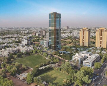  Office Space – Exterior View View at Thaltej - for Sale