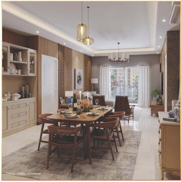 Living Room in 3 BHK Apartment at Pahal – for Sale