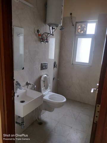 Bathroom in 3.5 BHK Apartment at Sunworld Arista, Sector 168 – for Rent