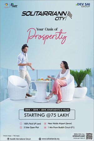 Master Bedroom in 3 BHK Villa at Le Solitairian City, Sector 25 Yamuna Expressway – for Sale