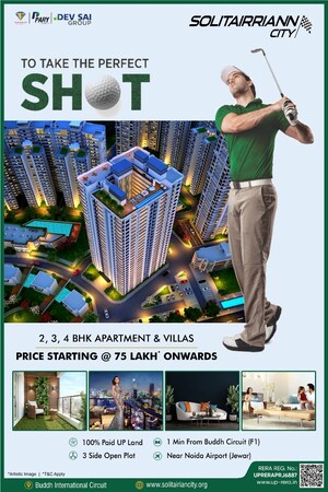 Master Bedroom in 3 BHK Villa at Le Solitairian City, Sector 25 Yamuna Expressway – for Sale