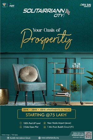 Master Bedroom in 3 BHK Villa at Le Solitairian City, Sector 25 Yamuna Expressway – for Sale