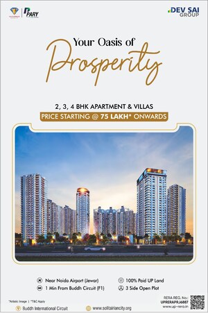 Master Bedroom in 3 BHK Villa at Le Solitairian City, Sector 25 Yamuna Expressway – for Sale