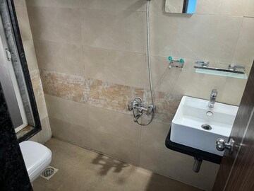 Bathroom in 1 BHK Apartment at Suprabhat CHS Bhandup West, Bhandup West – for Rent