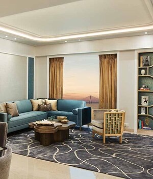 Living Room in 2 BHK Apartment at Lodha The Park, Worli – for Sale