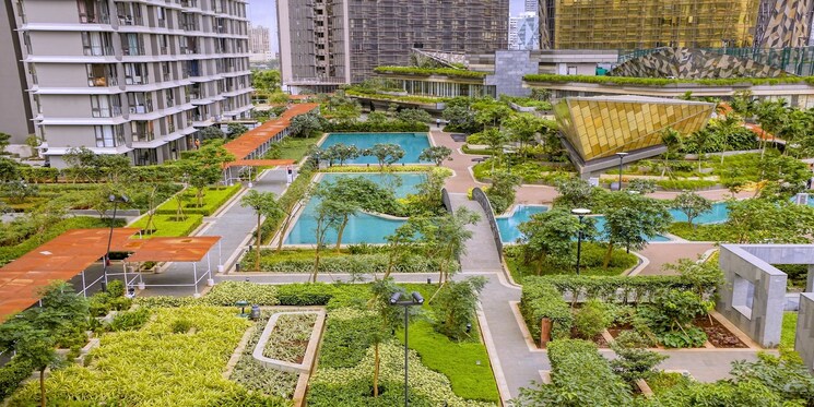 Garden, lodha-the-park 2 Bedroom 857 Sq.Ft. Apartment In Worli Mumbai 8380891