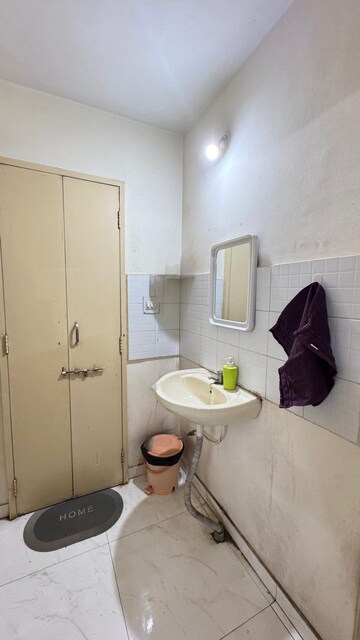 Bathroom in 2 BHK Apartment at Chintamani Residency, Bavdhan – for Rent