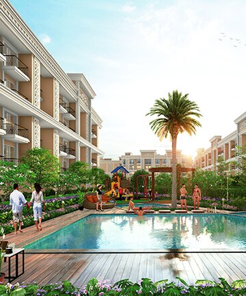 3 BHK Apartment – Exterior View View at Signature Global City 81, Sector 81 - for Sale