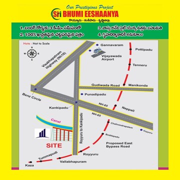 Plot Area in  Plot at Kunchanapalli – for Sale