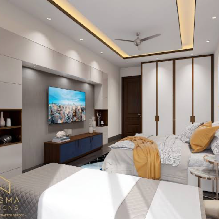 Bedroom, dlf-the-camellias 5 Bedroom 9419 Sq.Ft. Apartment In Golf Course Road Gurgaon 8381006