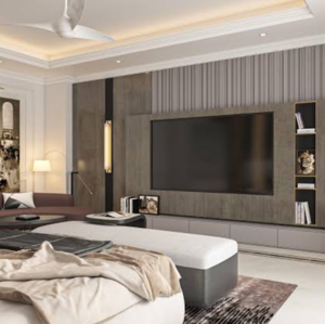 Bedroom in 5 BHK Apartment at DLF The Camellias, Golf Course Road – for Sale