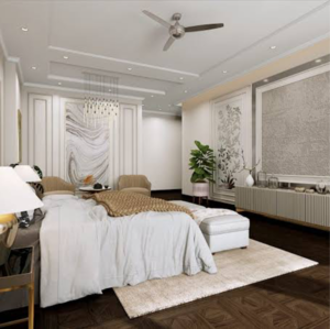 Bedroom in 5 BHK Apartment at DLF The Camellias, Golf Course Road – for Sale