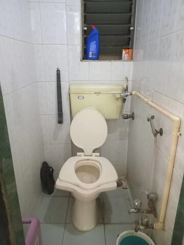 Bathroom in 1 BHK Apartment at Tilak Nagar Building, Tilak Nagar – for Rent