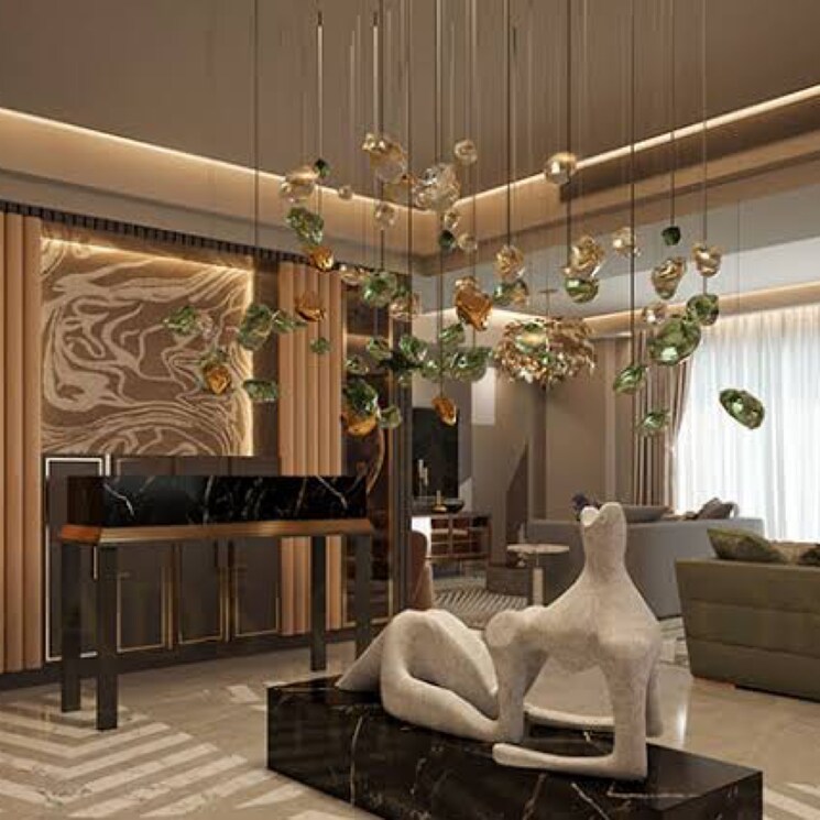 Living Room, dlf-the-camellias 5 Bedroom 9419 Sq.Ft. Apartment In Golf Course Road Gurgaon 8381026