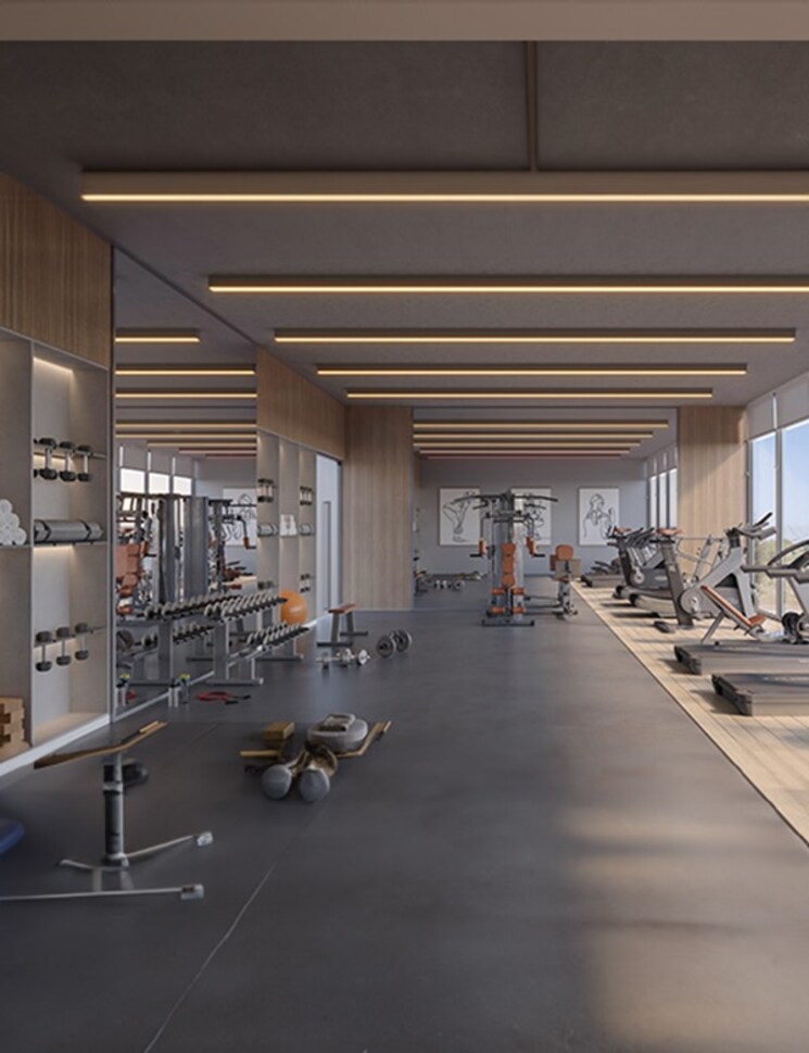 Gym, platinum-oakwoods 2 Bedroom 1420 Sq.Ft. Apartment In Sector 30 Nerul Navi Mumbai 8380986