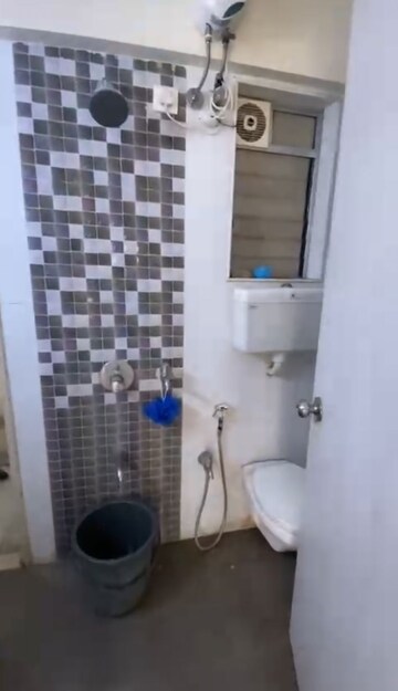 Bathroom in 2 BHK Apartment at Unique Shanti Signature, Mira Road – for Rent