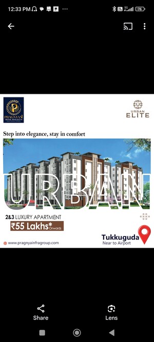 2 BHK Apartment For Sale in Promac Urban Elite, Tukkuguda