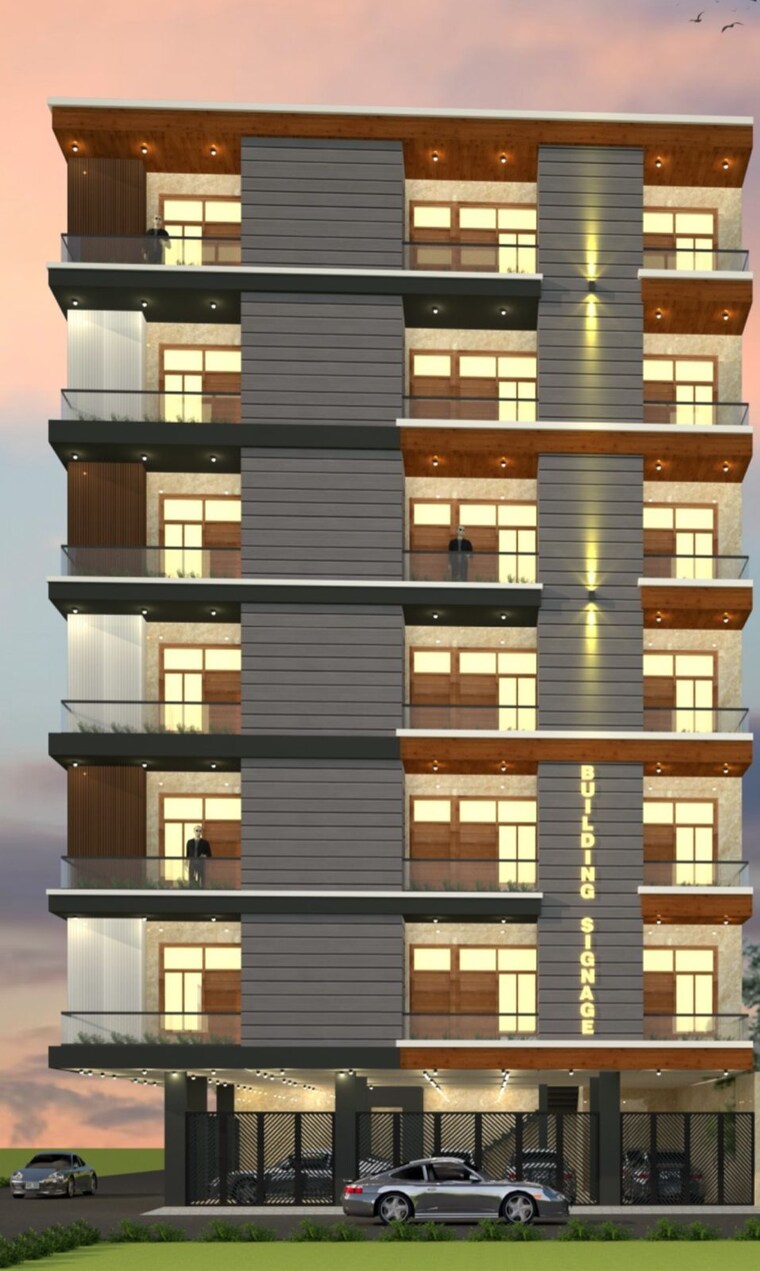 Exterior View, sector 73 3 Bedroom 1250 Sq.Ft. Builder Floor In Sector 73 Noida 8381113