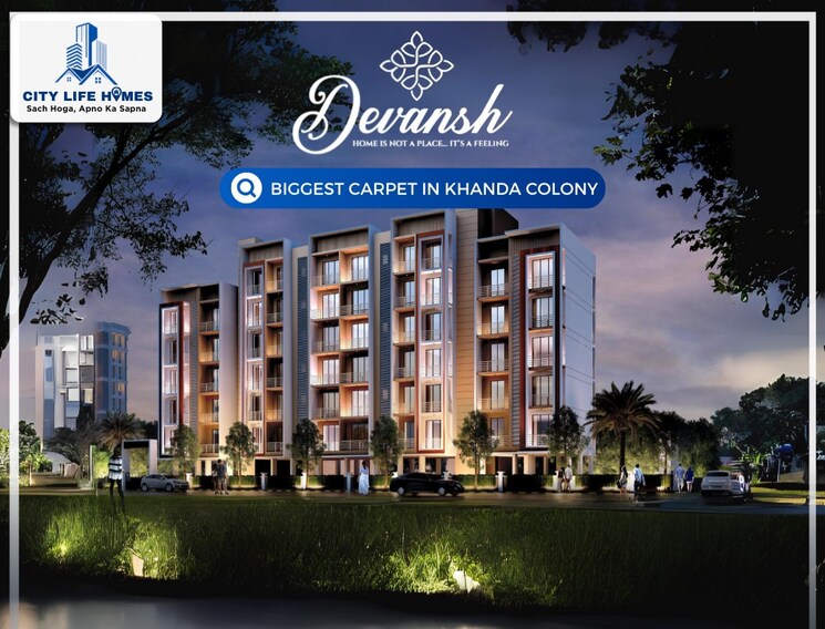 Exterior View, khanda colony 1 Bedroom 600 Sq.Ft. Apartment In Khanda Colony Navi Mumbai 8381076