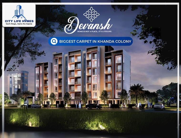 Exterior View, khanda colony 1 Bedroom 600 Sq.Ft. Apartment In Khanda Colony Navi Mumbai 8381076