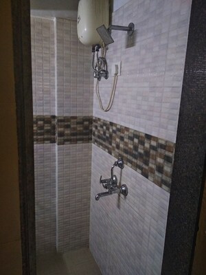 Bathroom in 2 BHK Apartment at Galaxy Heights, Goregaon West – for Sale