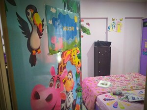 Master Bedroom in 2 BHK Apartment at Galaxy Heights, Goregaon West – for Sale