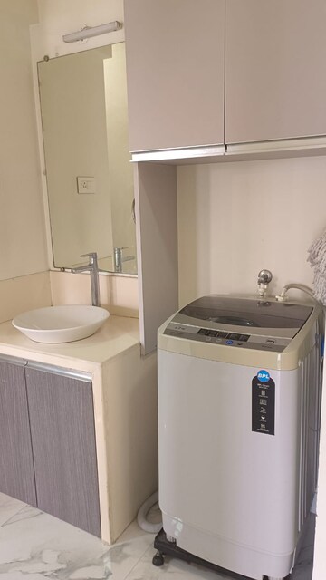 Bathroom in 2 BHK Apartment at Raheja Ridgewood, Goregaon East – for Rent