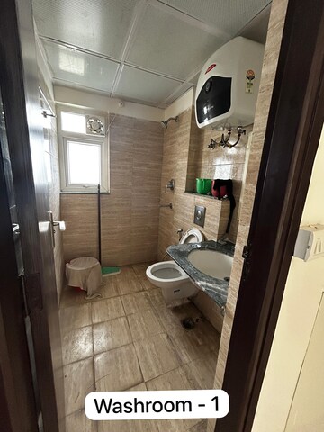 Bathroom in 3 BHK Apartment at BPTP Discovery Park, Sector 80 – for Rent