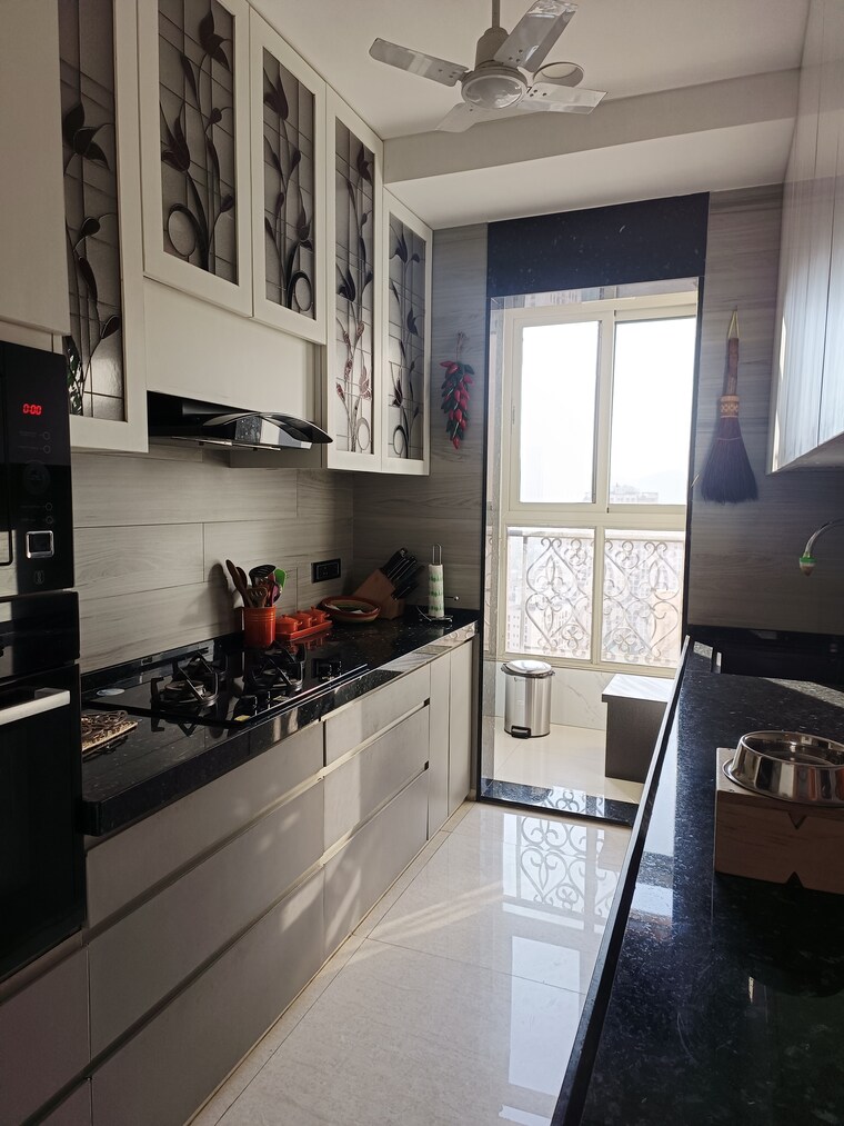 Kitchen, hiranandani-eagleridge-wing-a 2 Bedroom 658 Sq.Ft. Apartment In Ghodbunder Road Thane 8381183