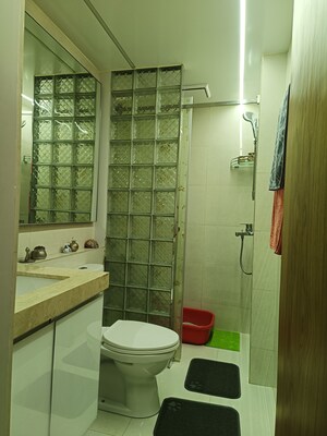 Bathroom in 2 BHK Apartment at Hiranandani Eagleridge Wing A, Ghodbunder Road – for Sale