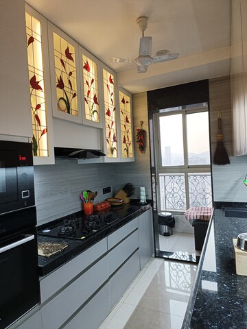 Kitchen in 2 BHK Apartment at Hiranandani Eagleridge Wing A, Ghodbunder Road – for Sale