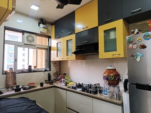 Kitchen in 2 BHK Apartment at Hiranandani Estate Barca, Ghodbunder Road – for Sale