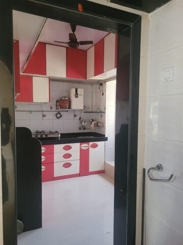 Kitchen in 3 BHK Apartment at Abhirekha Apartments, Kandivali West – for Rent