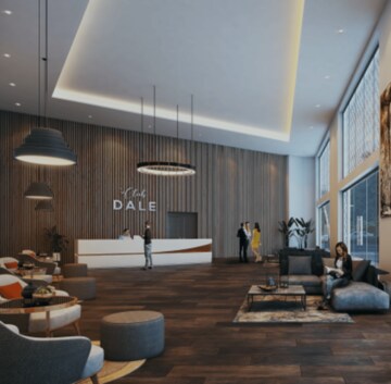 Living Room in 4 BHK Apartment at Matigara – for Sale