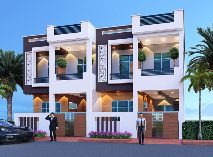 Exterior View, deva road 3 Bedroom 1670 Sq.Ft. Villa In Deva Road Lucknow 8381265