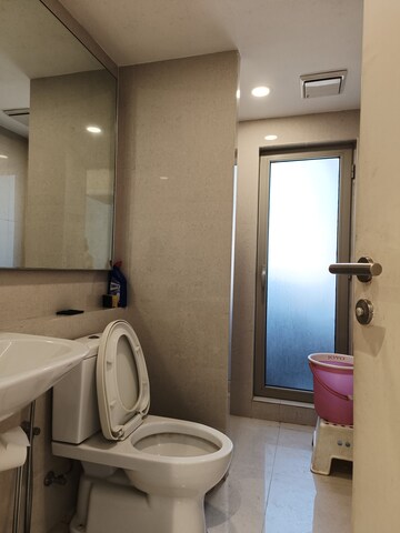 Bathroom in 3 BHK Apartment at Hiranandani Cardinal, Ghodbunder Road – for Sale