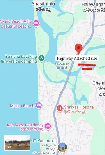  Land – Map Location View at Surathkal - for Sale